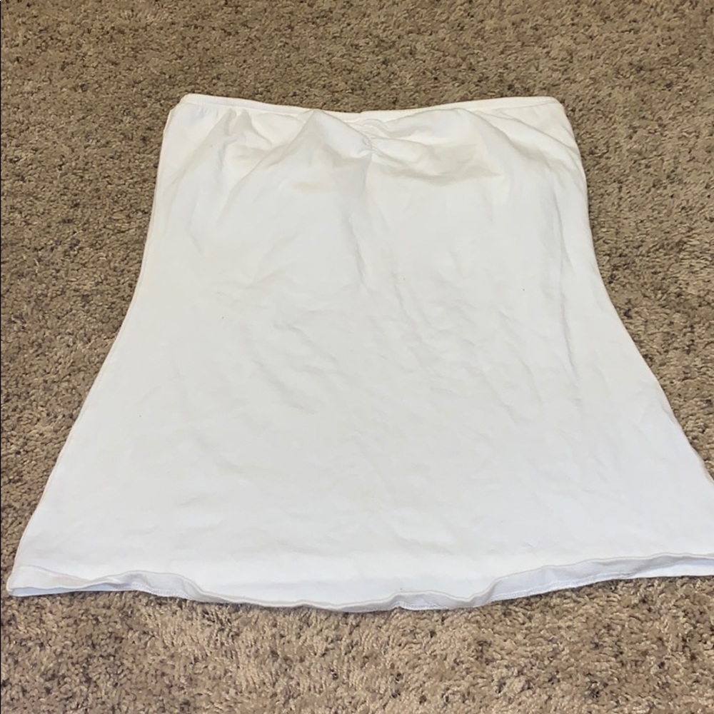 White tube top